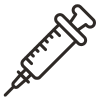 Illustration of a syringe